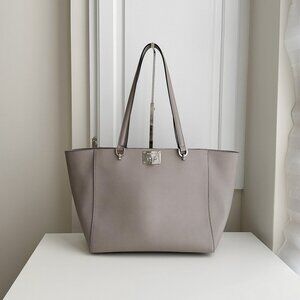 Michael Kors Taupe Grey Tote Bag Purse